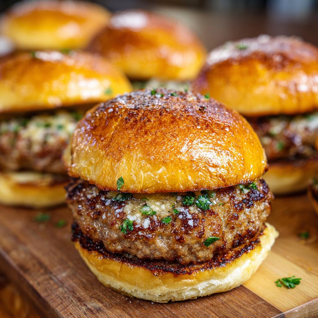 Burgery z czosnkiem i parmezanem - detail 1