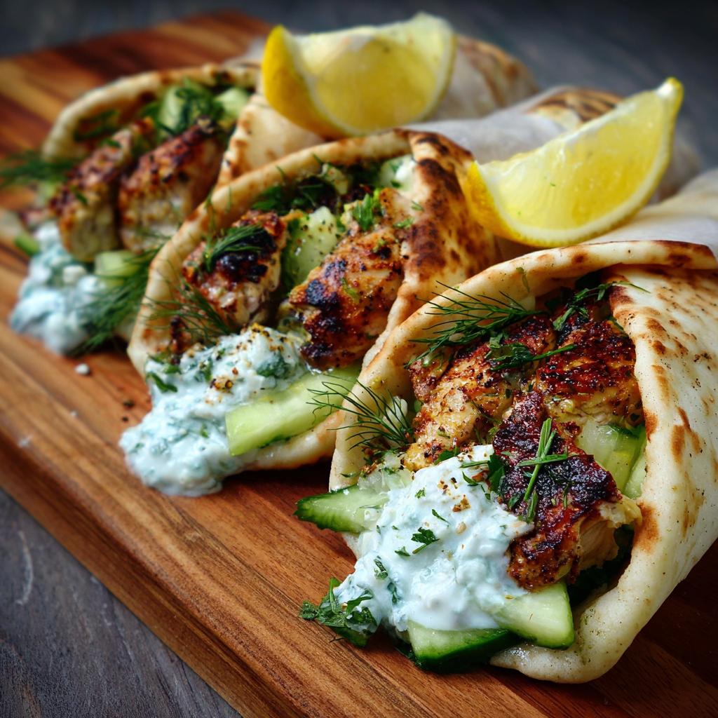 Gyros z Kurczaka z Kremowym Tzatziki Feta - detail 1