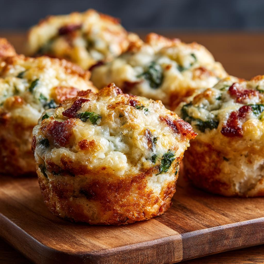 Słone Muffiny Śniadaniowe