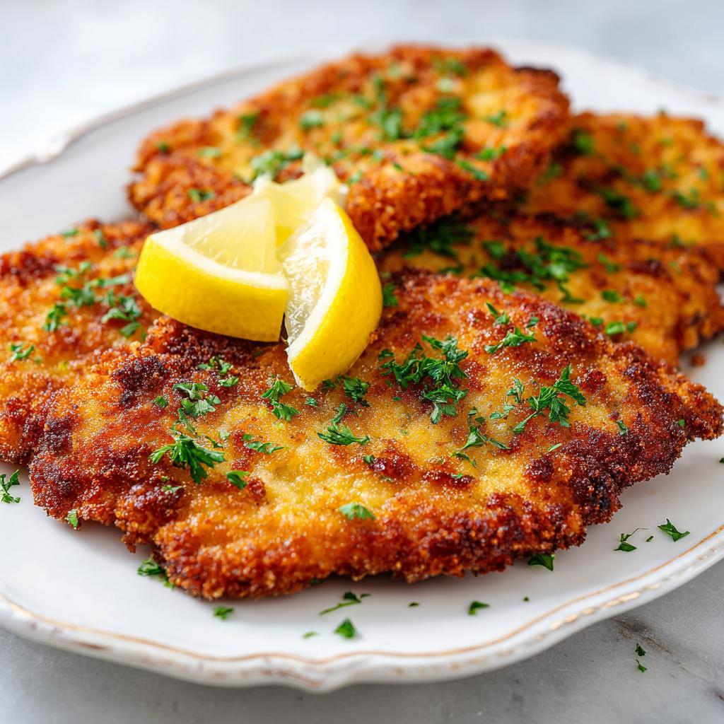 Austriackie Sznycle Kurczaka