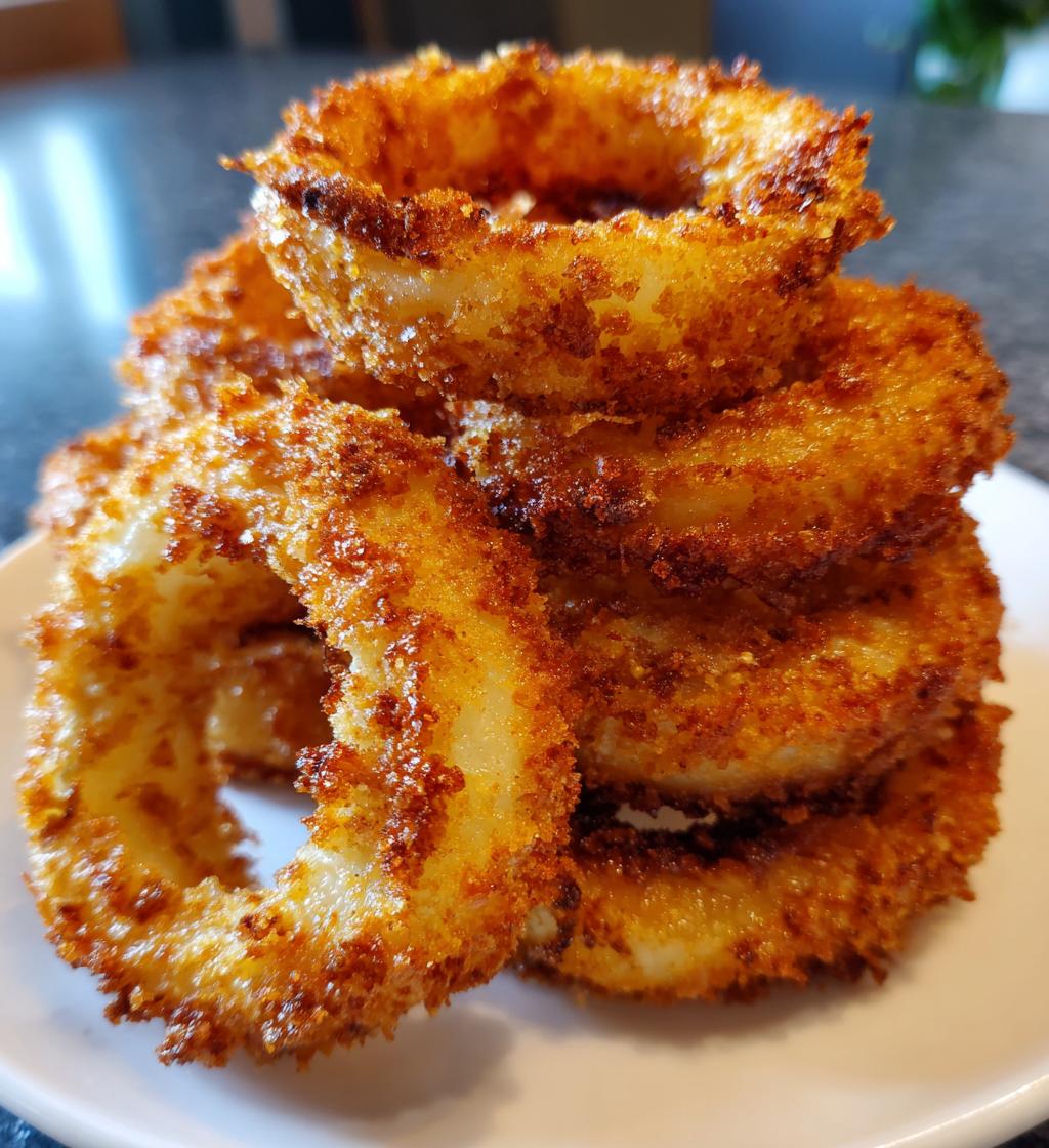 Cebulowe Krążki w Air Fryerze - detail 1