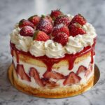 Ciasto Truskawkowe z Kremem