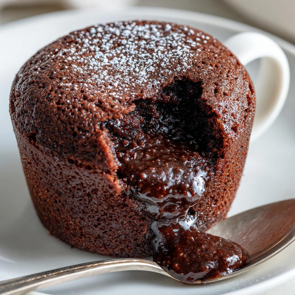 Czekoladowe Ciasto w Kubku
