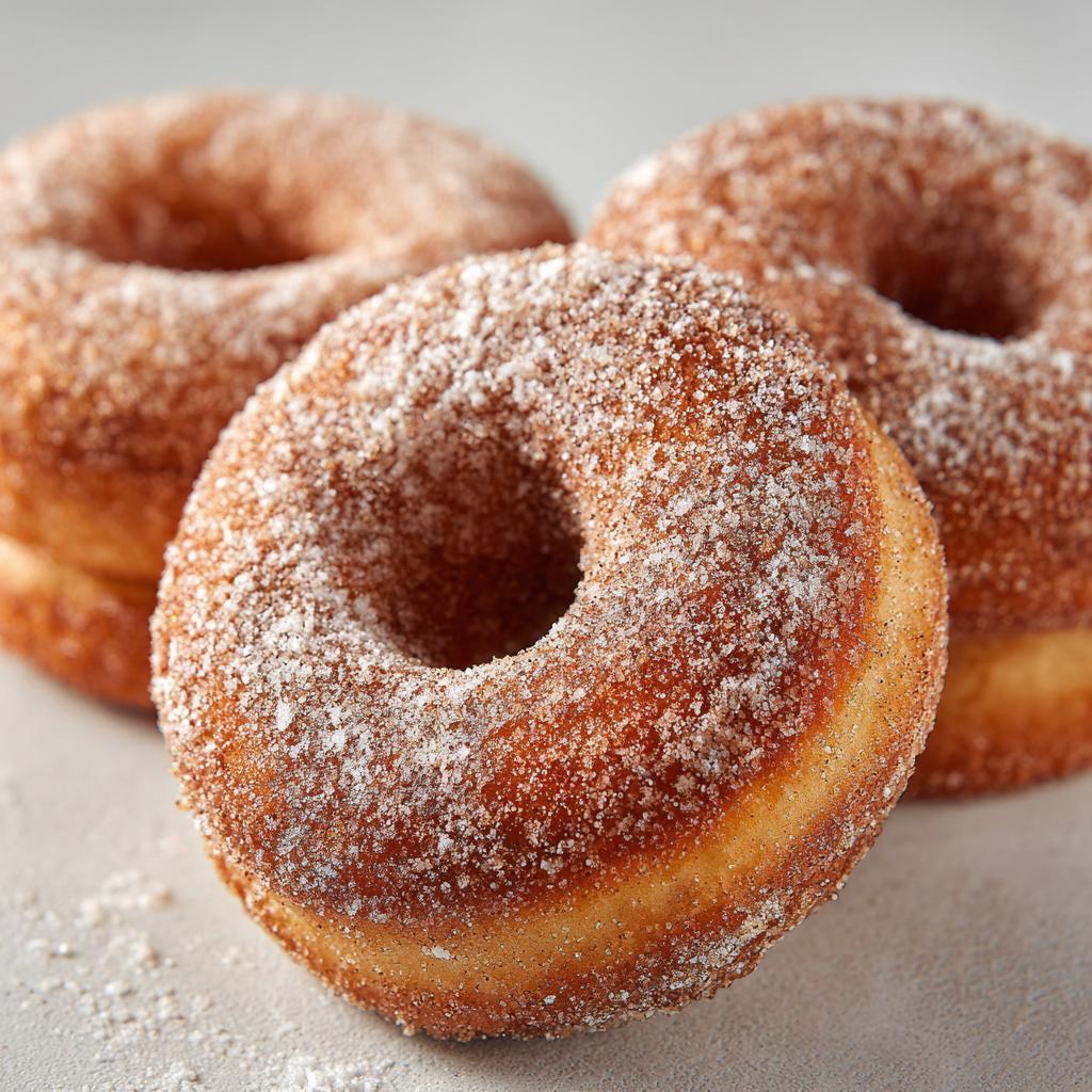 Donuty z cydru jabłkowego