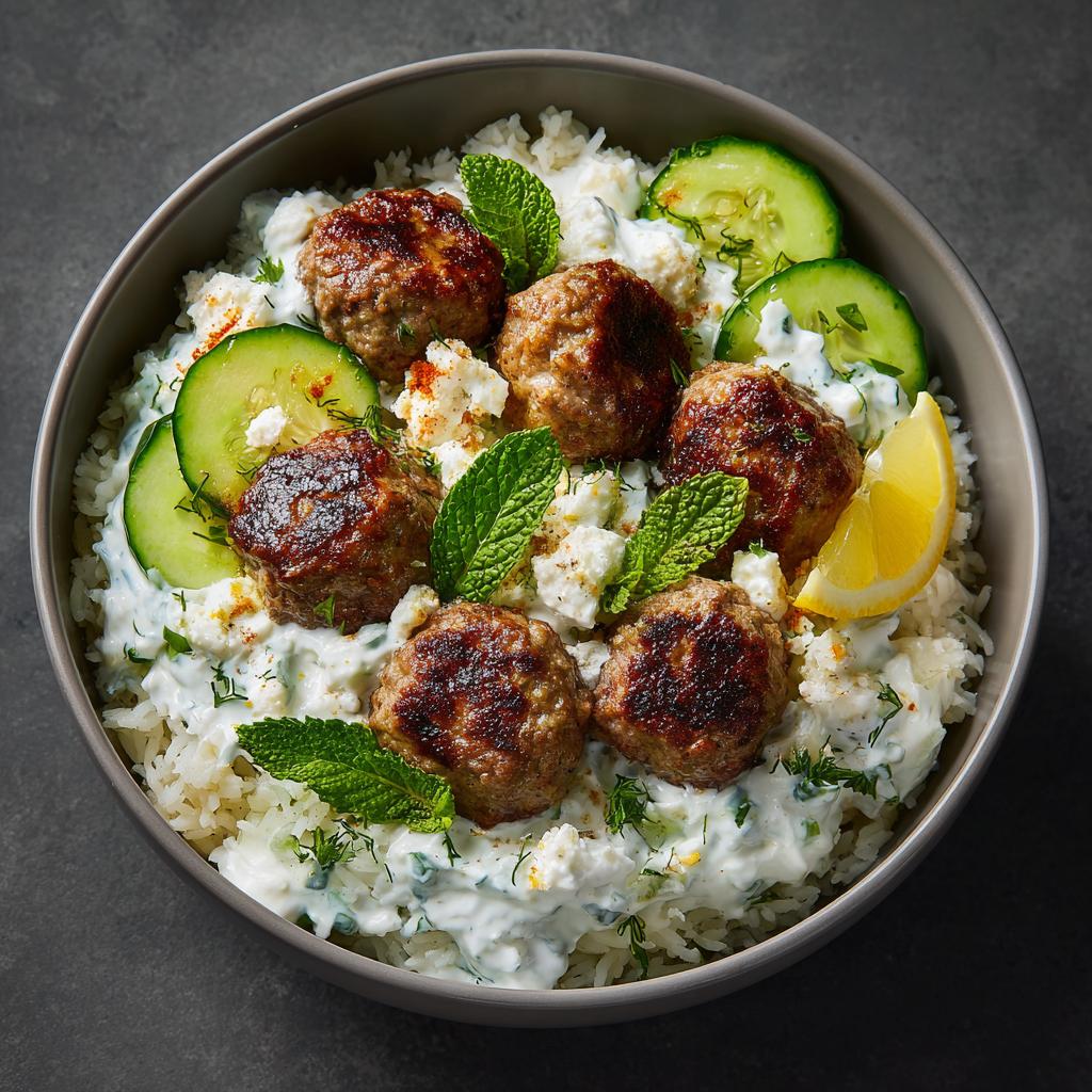 Greckie Klopsiki z Tzatziki - detail 1