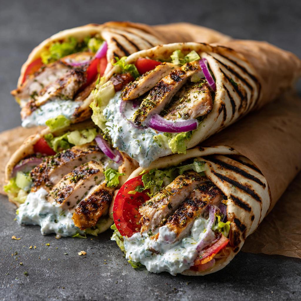 Gyros z Tzatziki