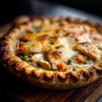 Klasyczna Tarta z Kurczakiem