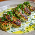 Kofta z Kurczaka z Sosem Jogurtowym