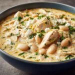 Kremowe Chili z Białym Kurczakiem