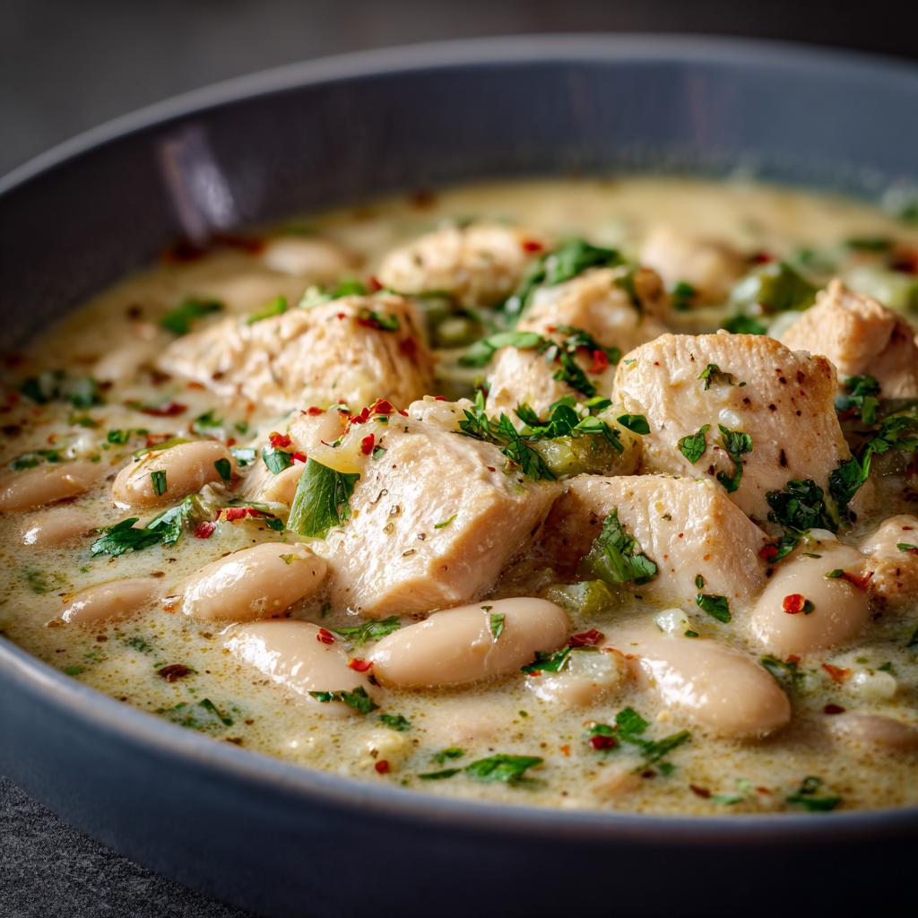 Kremowe Chili z Białym Kurczakiem - detail 1