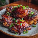 Kurczak BBQ gotowany na wolnym ogniu