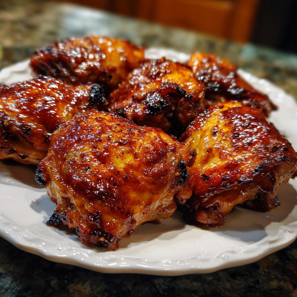 Kurczak w Sosie Barbecue na Patelni - detail 1