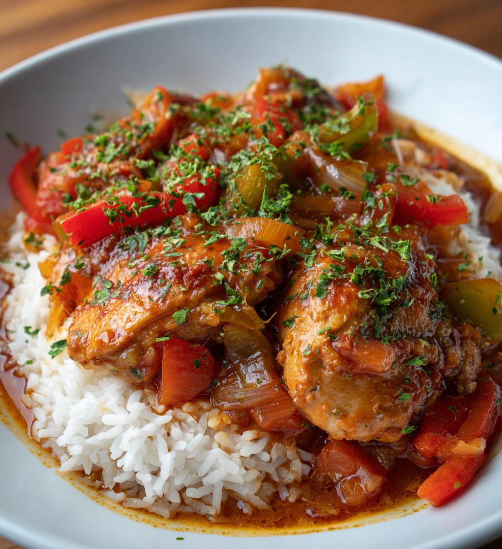 Kurczak w Sosie z Ryżem - detail 1