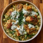 Kurczak z Ziołami i Miski Kuskusowe z Tzatziki