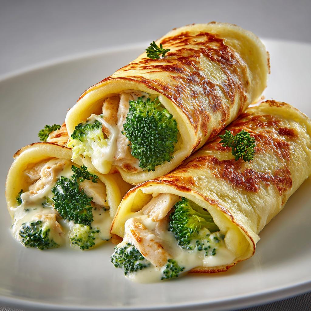 Naleśniki z Kurczakiem i Brokułami - detail 1