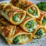 Naleśniki z Kurczakiem i Brokułami