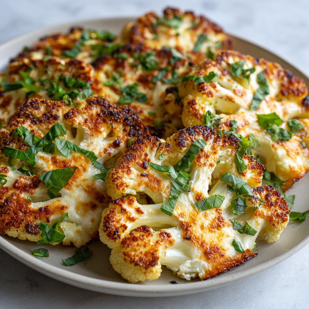 Pieczone Steki z Kalafiora z Mozzarellą - detail 1