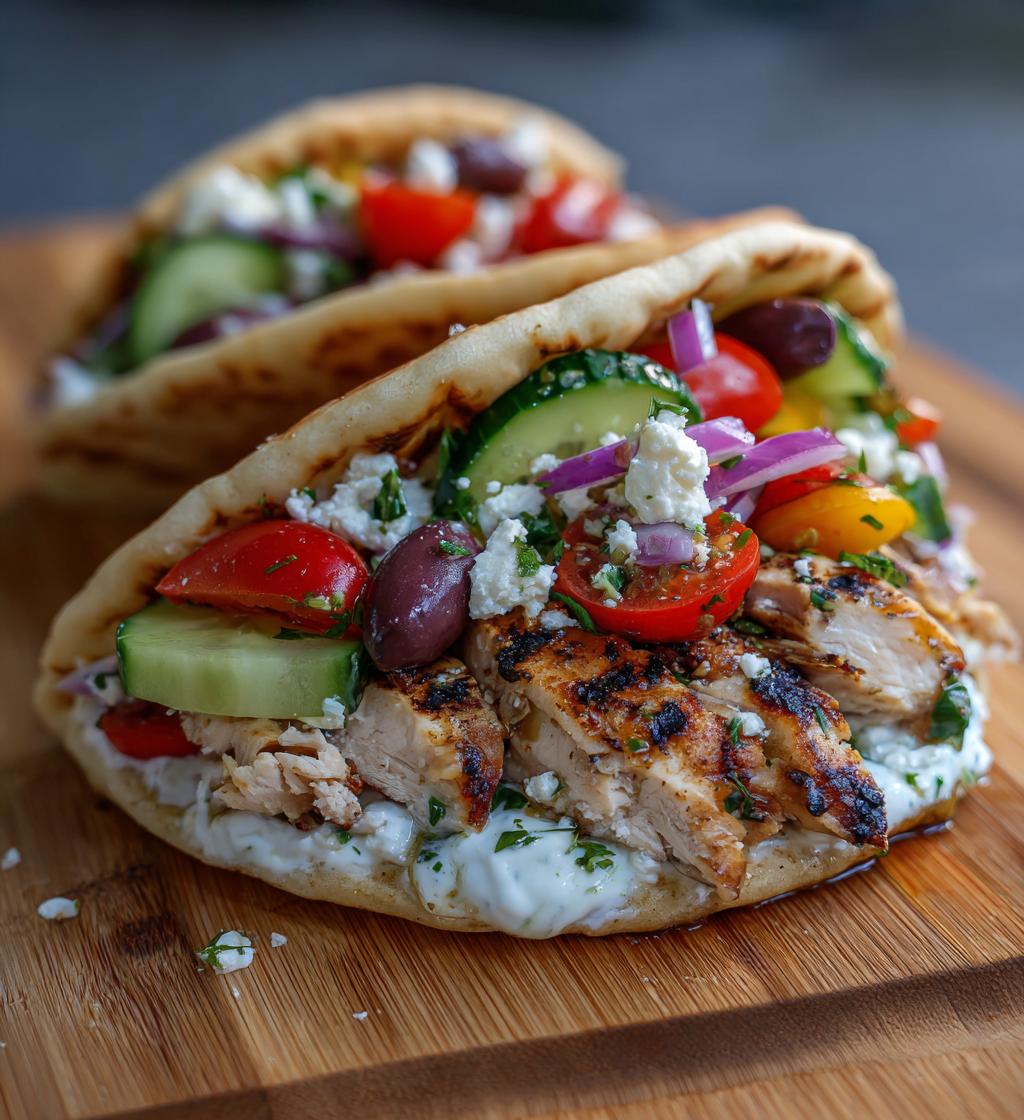 Pita z Kurczakiem Śródziemnomorskim - detail 1