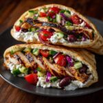 Pita z Kurczakiem Śródziemnomorskim