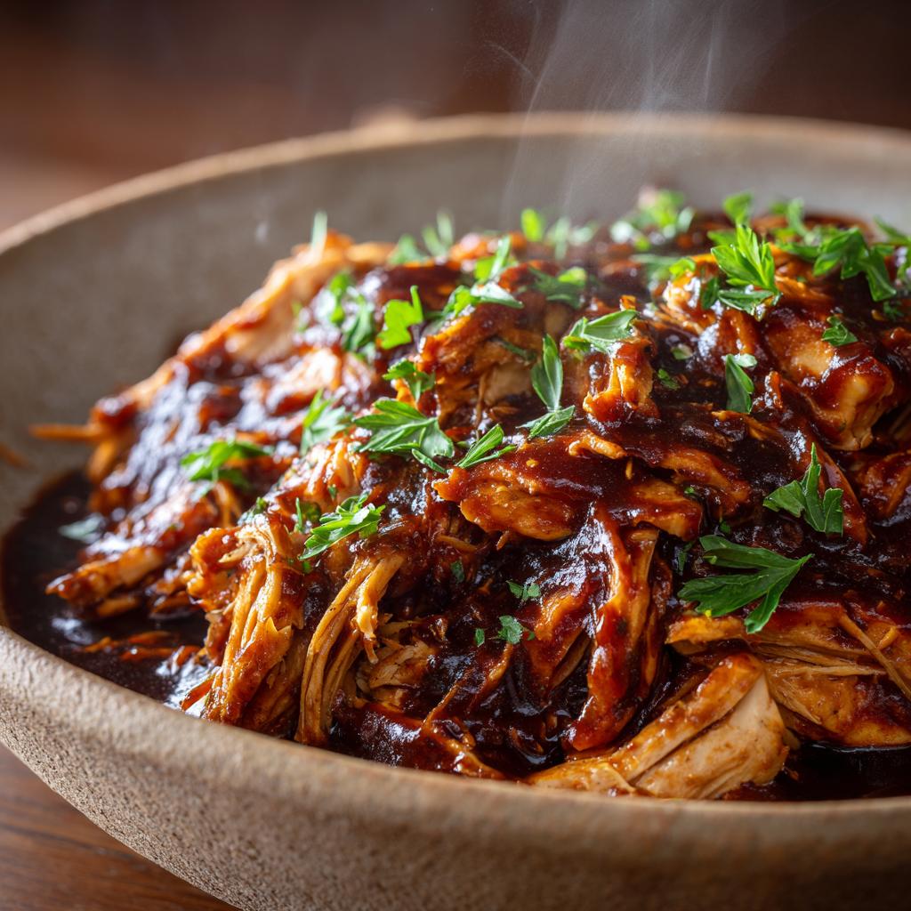 Pulled Barbecue Chicken z Wolnowaru - detail 1