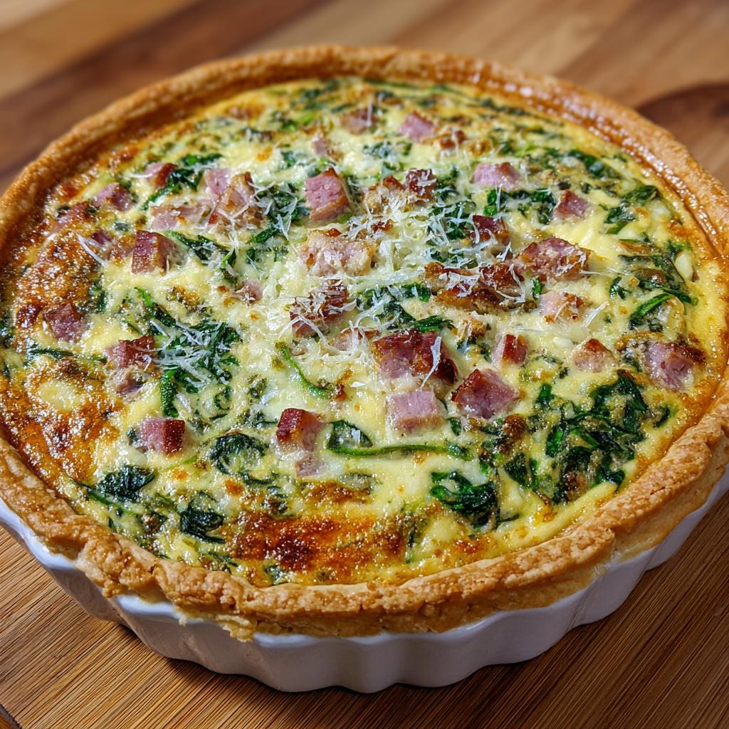 Quiche z Szynką i Szpinakiem - detail 1