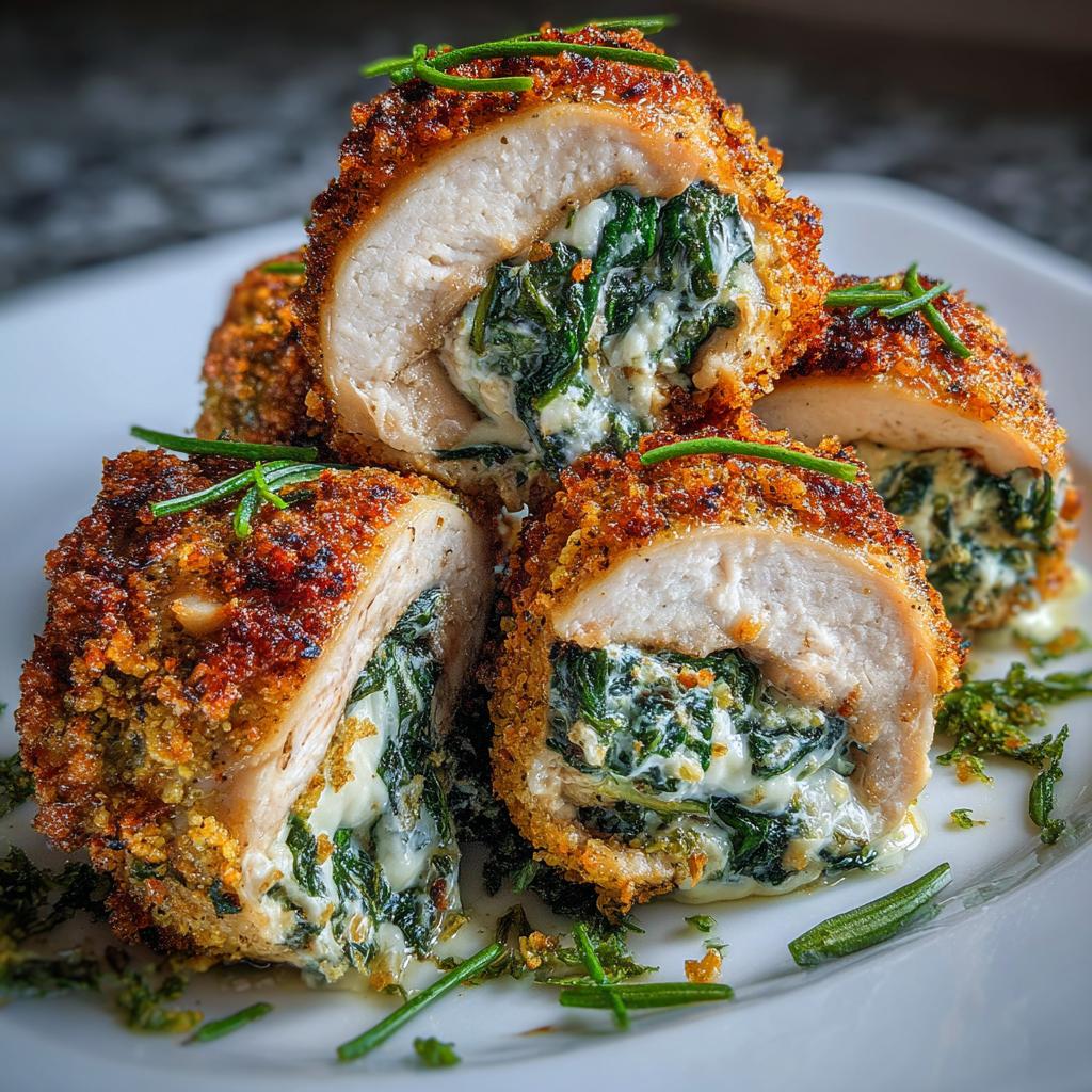 Roladki z Kurczaka z Serem