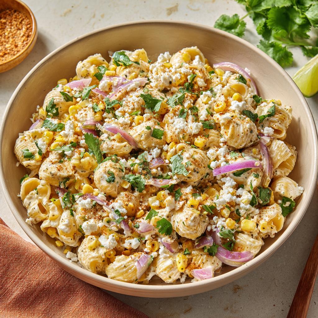 Sałatka Makaronowa w Stylu Elote