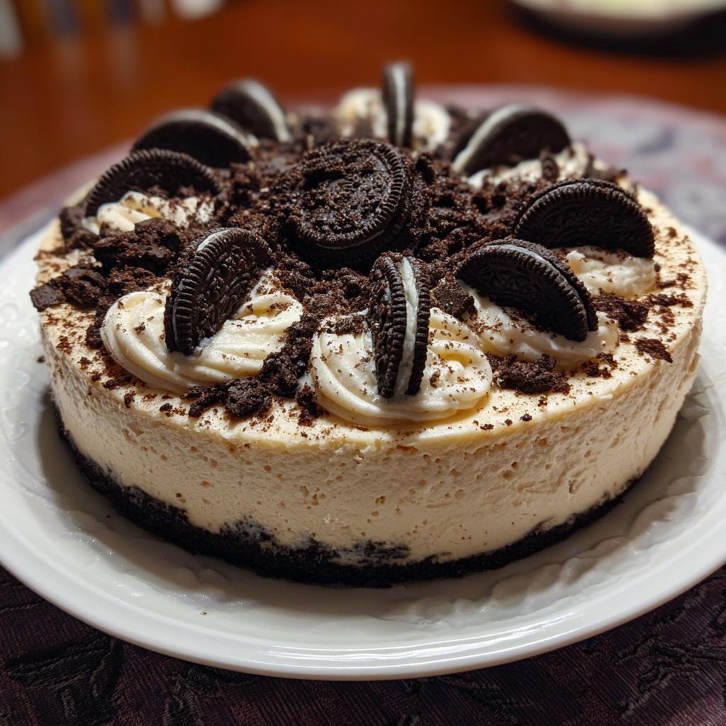 Sernik Oreo na zimno