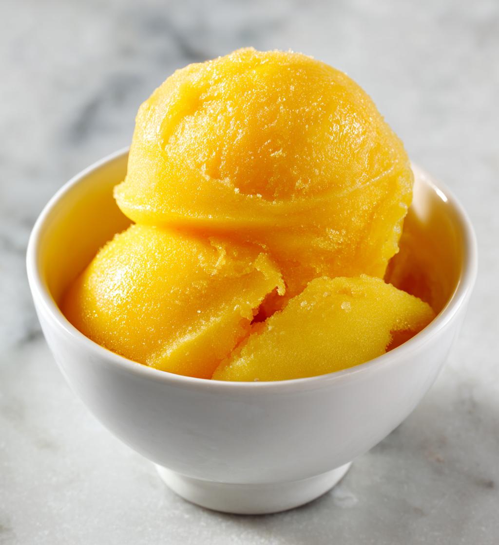 Sorbet z Mango - detail 1