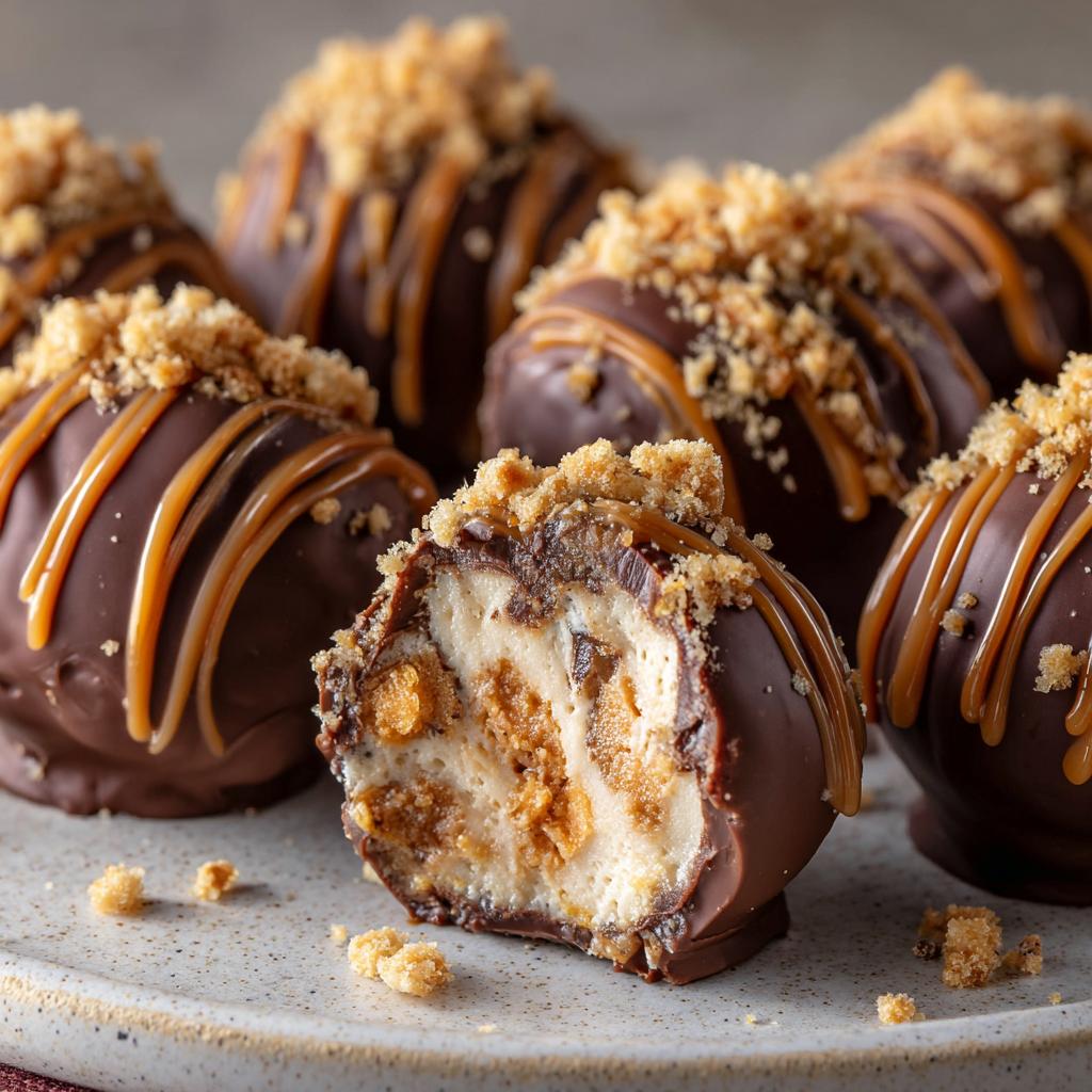 Trufle Karmelowe z Crunch Butterfinger - detail 1