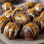 Trufle Karmelowe z Crunch Butterfinger