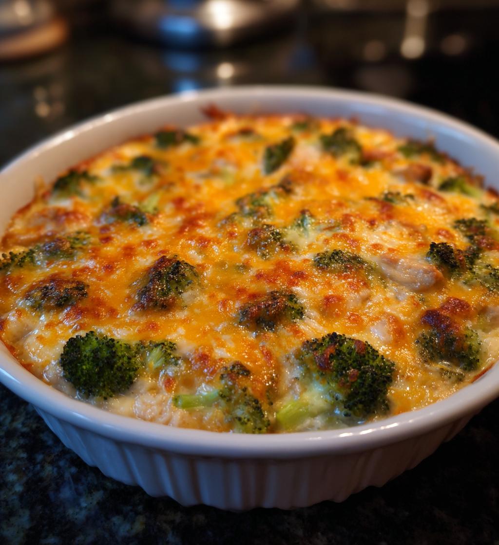 Zapiekanka z Kurczakiem, Brokułami i Ryżem - detail 1