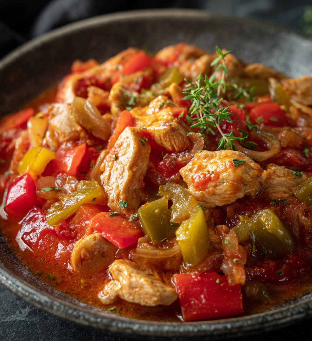 Zdrowy Gulasz z Kurczaka - detail 1