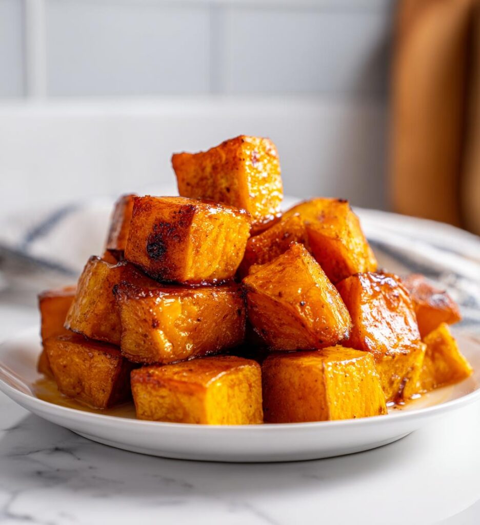 Dynia pieczona z miodem i cynamonem