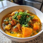 Dyniowe curry z ciecierzycą