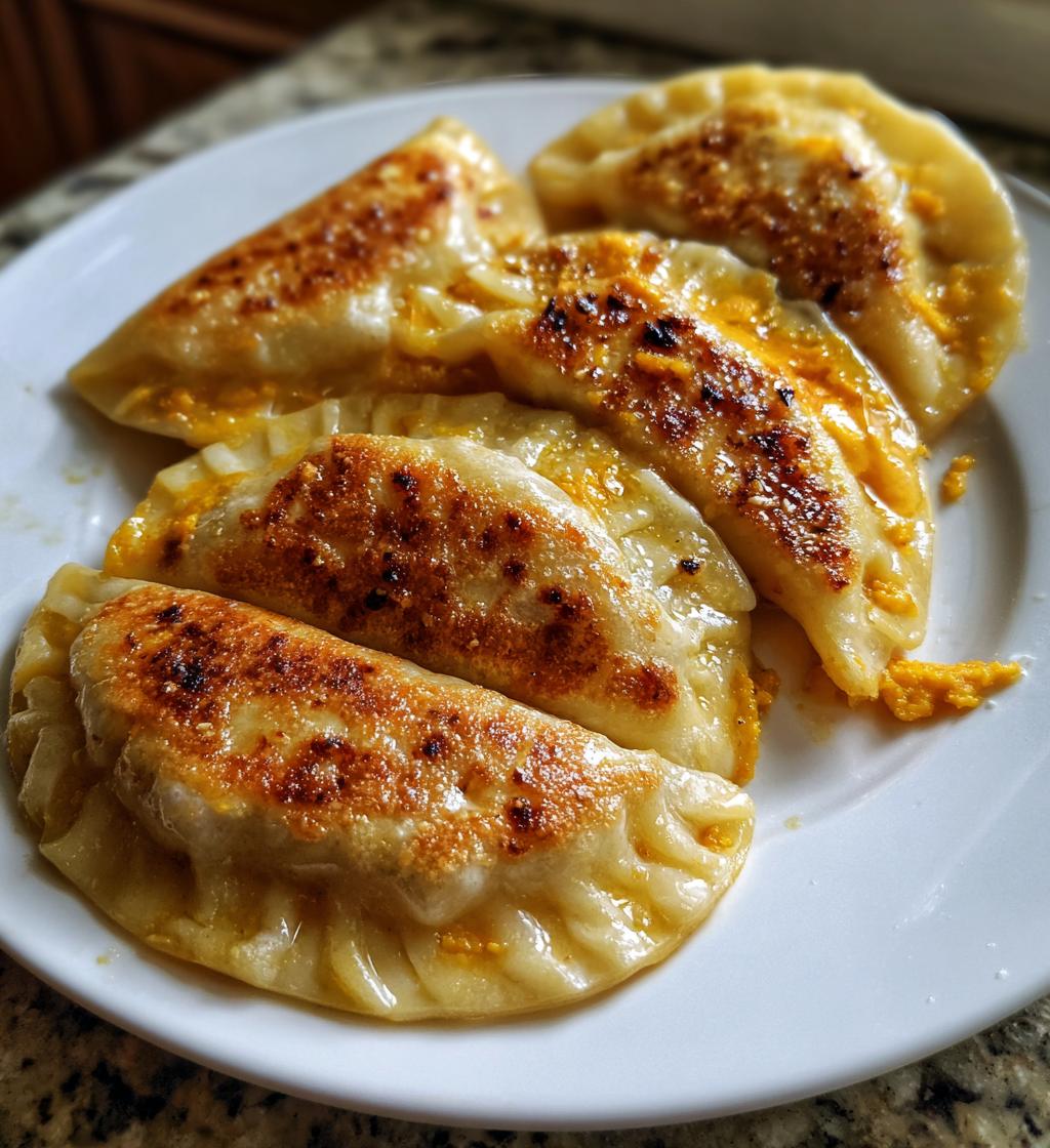 Pierogi z dynią i ricottą