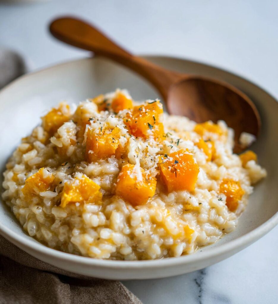 Risotto z dynią i parmezanem