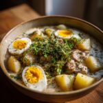 Żurek z białą kiełbasą