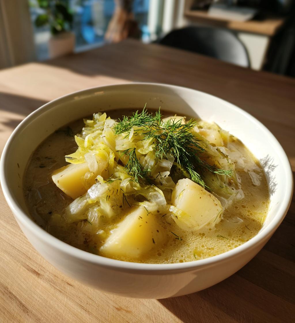 zupa ogórkowa z ziemniakami