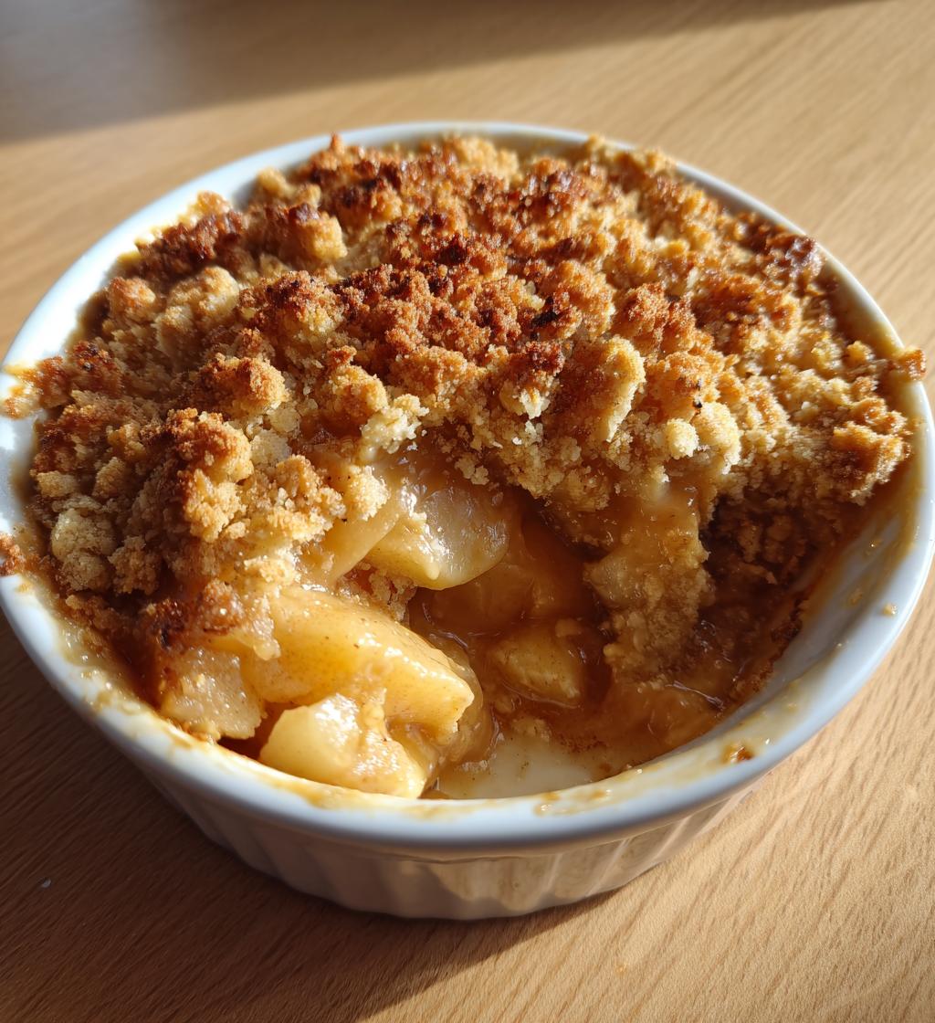 Apple Crumble – jabłka z kruszonką