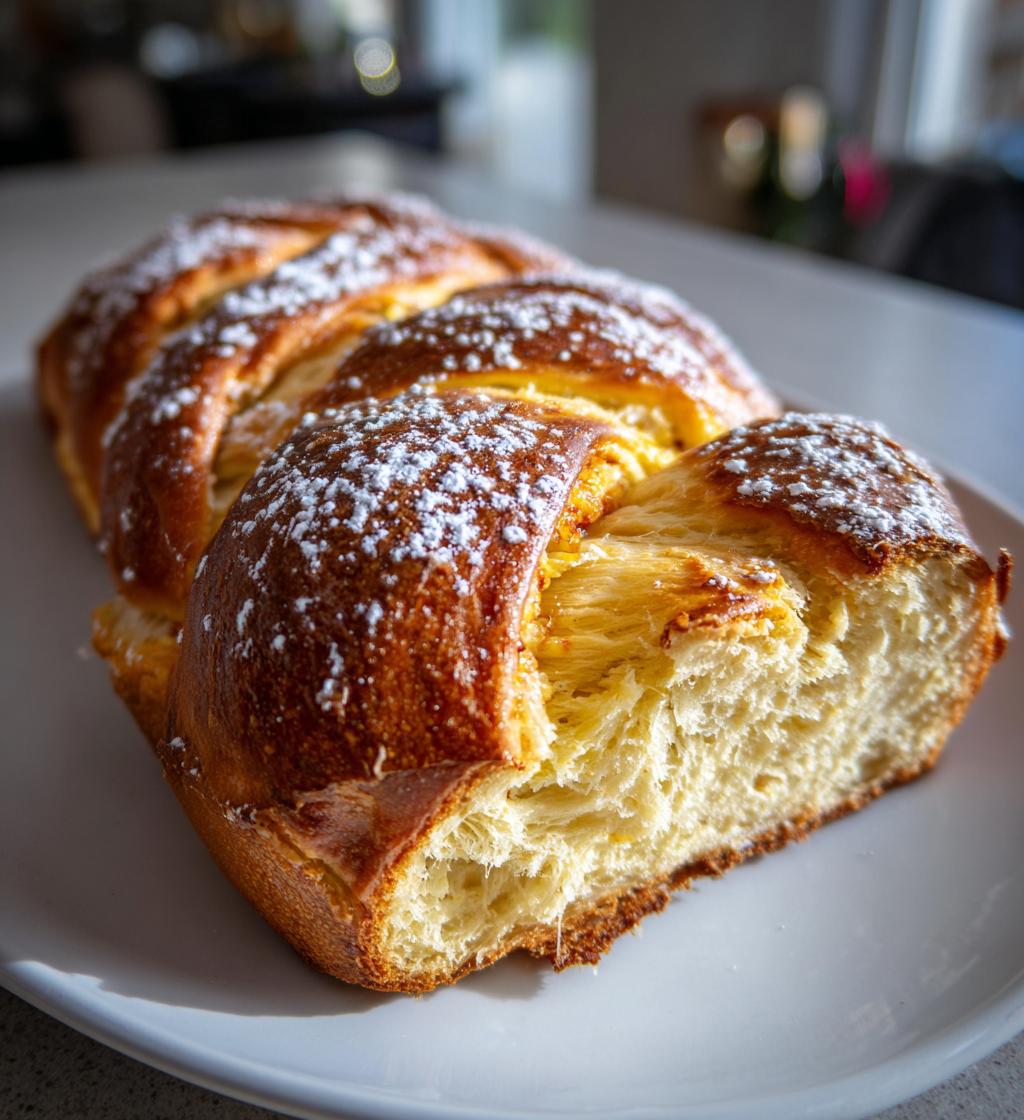 Babka świąteczna cytrynowa