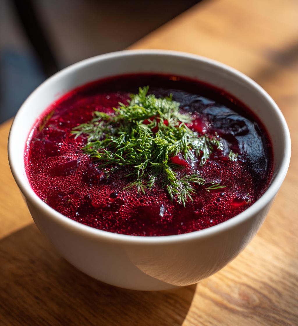 Barszcz czerwony wigilijny