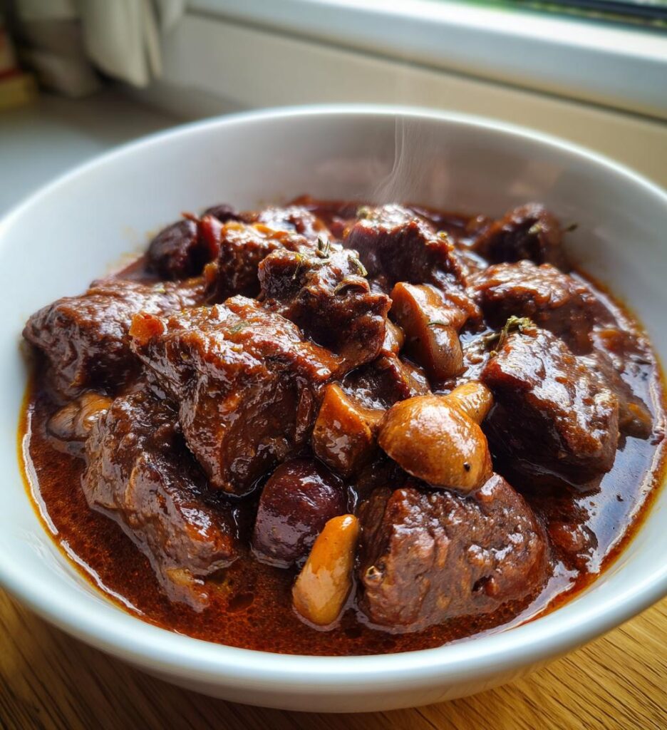 Gulasz wigilijny z grzybami