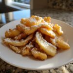 Jabłka w chrupiącym cieście – szybki deser z jabłkami w cieście