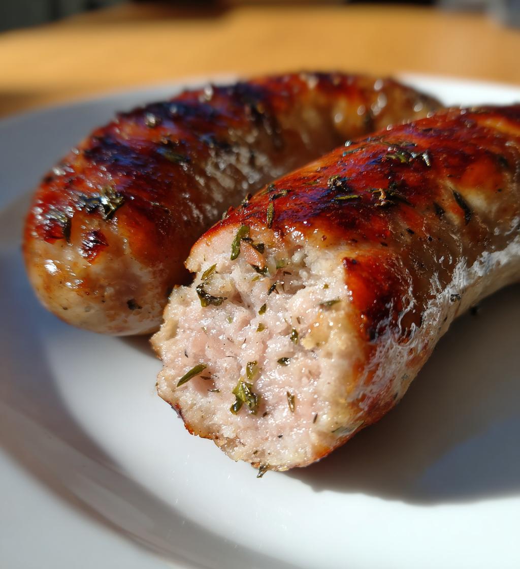 Kiełbasa Biała Parzona