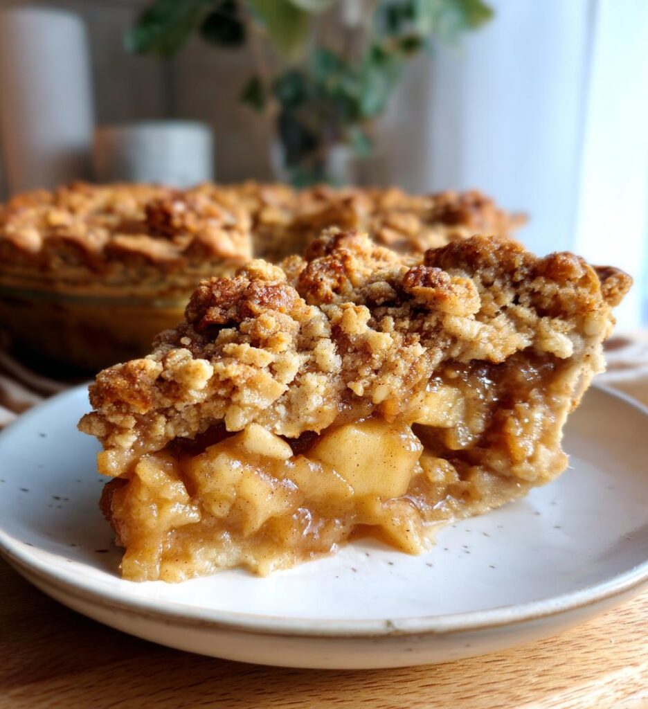 PolishApplePiewithcrumbletop(Szarlotkazkruszonką)