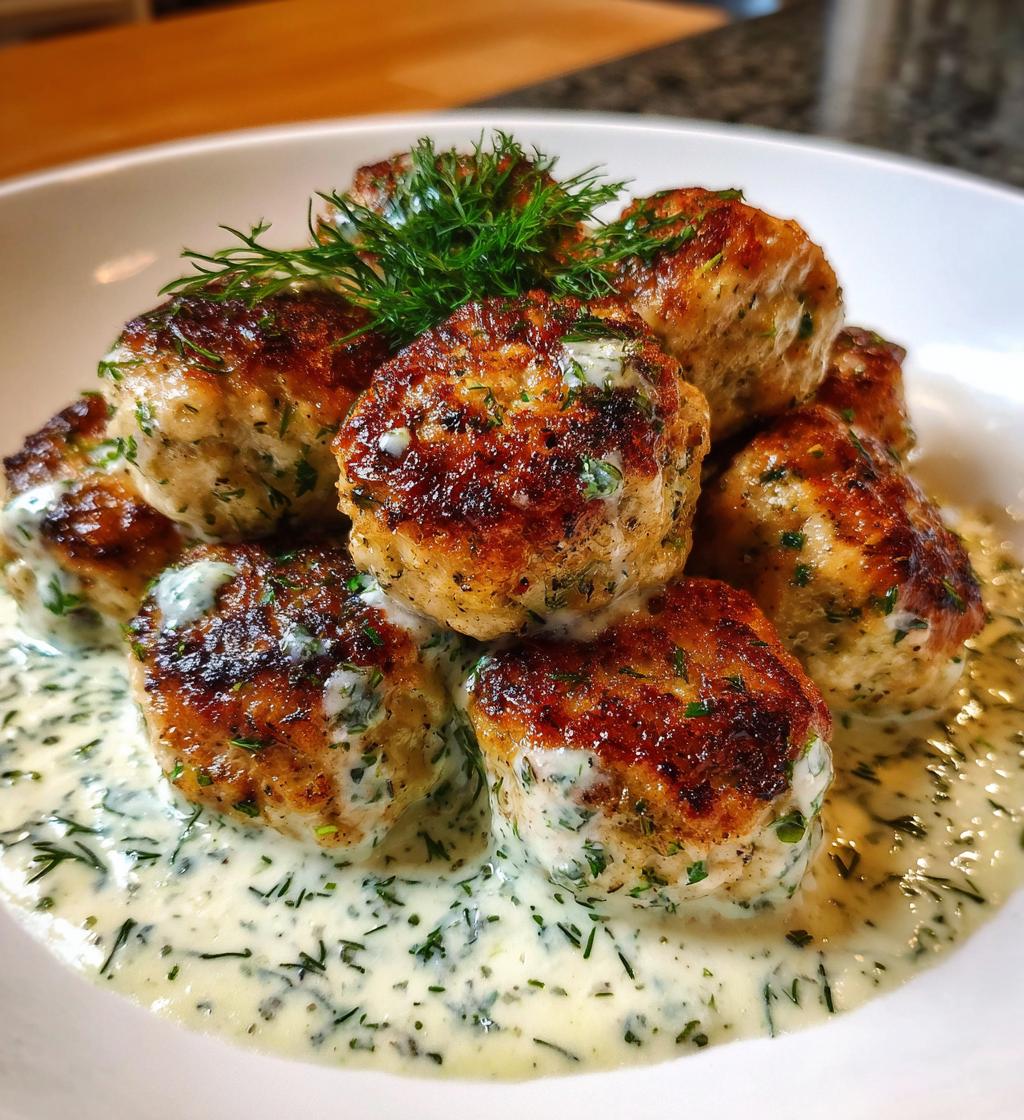 Rybne pulpeciki w sosie koperkowym