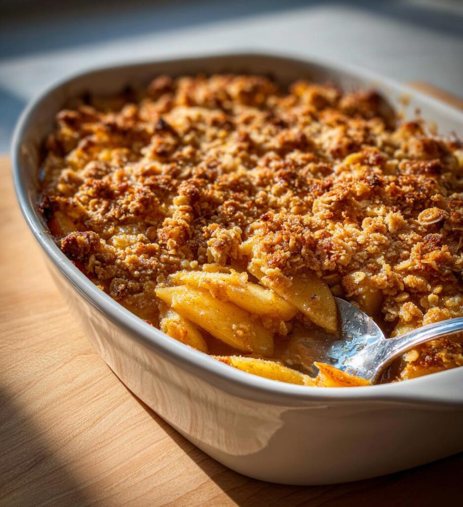 SimpleAppleCrisp–szybkiprzepisnachrupiącejabłka