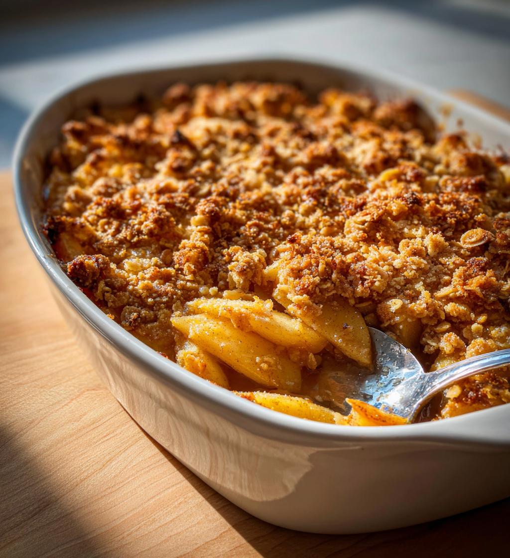 SimpleAppleCrisp–szybkiprzepisnachrupiącejabłka