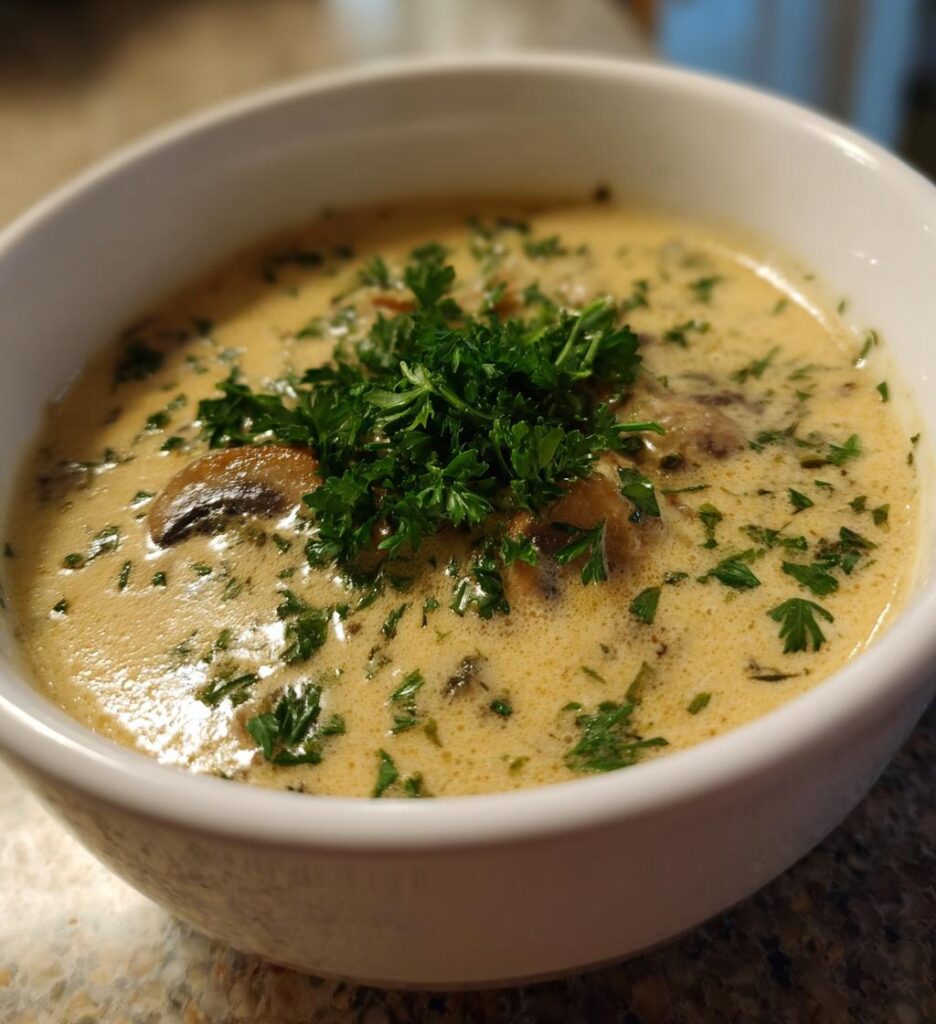 Zupa Krem z Pieczarek